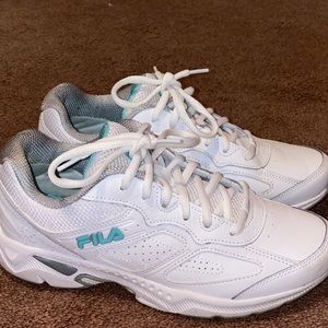 Filas new white sneakers